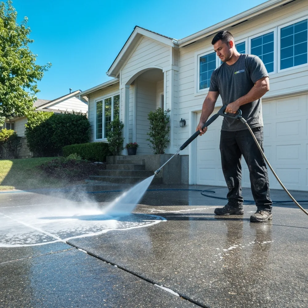 Pressure Washing in Las Vegas by Time to Shine